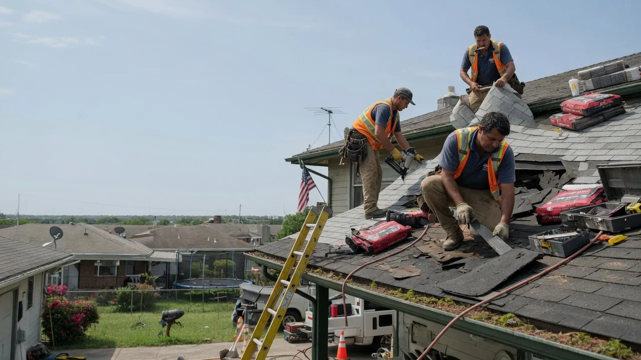 Roof Repair in Hodgen, OK near me